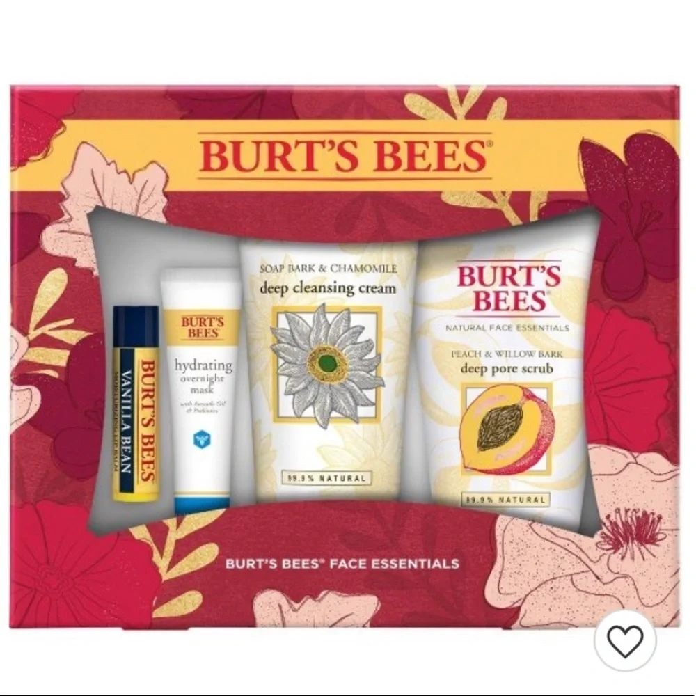 Burt's Bees Face Essentials Gift Set - 4pk